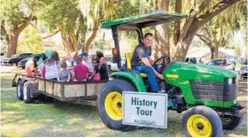  ?? COURTESY OAKLAND NATURE PRESERVE ?? The 18th annual Oakland Heritage Festival on Saturday at Speer Park will feature hay rides and historical tours.