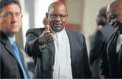  ?? /Simon Mathebula ?? Hostile: The ANC’s Mathole Motshekga, chairman of the portfolio committee on justice and correction­al services, was one of the committee members who was hostile to presenters whose views the committee disliked, according to the writer.