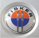  ?? REUTERS ?? Fisker logo is seen on a Fisker Karma car.
