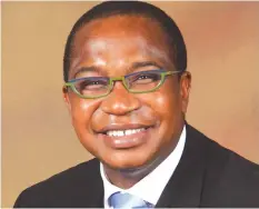  ??  ?? Professor Mthuli Ncube