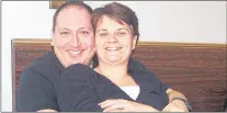  ?? SUBMITTED PHOTO ?? Finton and Joan Gaudette — who had their first date on Valentine’s Day in 1992 — say the secret to a happy marriage is to keep laughing and keep having fun together.
