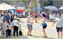  ?? /ARMANDO PEDROZA ?? diversión hubo ayer Sábado de Gloria en el Centro Vacacional La Trinidad