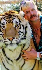  ??  ?? Jailed: Tiger King Joe Exotic