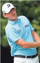  ?? GETTY IMAGES ?? Brandt Snedeker plays his shot from the 13th tee during Friday’s second round of the Wyndham Championsh­ip in Greensboro, N.C.