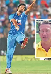  ??  ?? Glenn McGrath