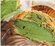  ?? DOUGLAS HAGGO PHOTOS ?? Matcha Cream Puff at My Sweet Tooth in Hamilton.