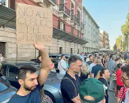  ??  ?? La rabbia Il corteo di ieri pomeriggio a Bari (Sasanelli)