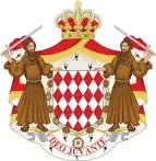  ??  ?? Monaco’s coat of arms