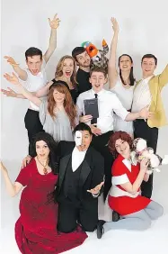  ??  ?? Off Key: An Improvised Musical is a musical comedy running at Upintheair Theatre’s rEvolver Festival, being held May 14- 18 at the Cultch.