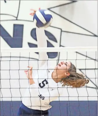  ?? Scott Herpst ?? Brooklyn Hudson had 36 kills over five matches last week as Gordon Lee went 5-0 to move to 23-11 overall on the season. The Gordon Lee Lady Trojans picked up two Area 7- AA/A home victories last week.