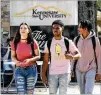  ?? CURTIS COMPTON / CCOMPTON@AJC.COM 2017 ?? A recent study indicates KSU needs to expand its housing to include an additional 1,400 beds on the Kennesaw campus.