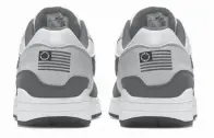  ?? Associated Pres ?? ■ This undated product image obtained by the Associated Press shows Nike Air Max 1 Quick Strike Fourth of July shoes that have a U.S. flag with 13 white stars in a circle on it, known as the Betsy Ross flag, on them. Nike is pulling the flag-themed tennis shoe after former NFL quarterbac­k Colin Kaepernick complained to the shoemaker, according to the Wall Street Journal.
