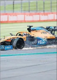  ?? FOTO: GETTY ?? Carlos Sainz fue uno de los perjudicad­os en Silverston­e