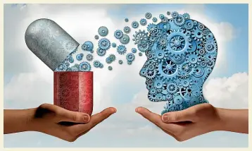  ??  ?? Medication plays a role, but addressing underlying causes of some mental health problems involves having to self-fund treatment.