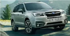  ??  ?? EXECUTIVE: The updated Subaru Forester