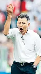  ?? Foto: AP / Antonio Calanni ?? Mexikos Teamchef Osorio hatte einen Plan, der aufgegange­n ist.