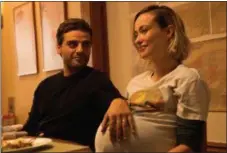  ?? AMAZON STUDIOS ?? Oscar Isaac and Olivia Wilde play a couple about to have a child in “Life Itself.”