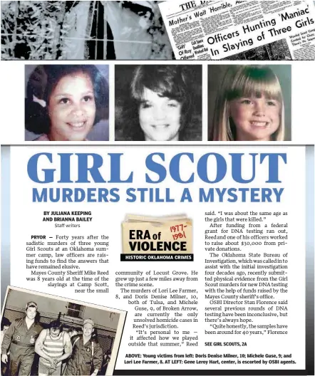 GIRL SCOUT MURDERS STILL A MYSTERY - PressReader