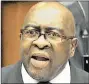  ??  ?? OUT: NHLANHLA NENE