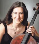  ?? SUBMITTED ?? Principal cellist Susan Babini will be featured June 6-7, 2025, in Milwaukee Symphony Orchestra concerts.