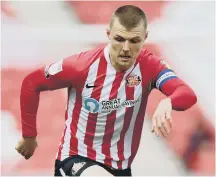  ??  ?? Sunderland captain max Power.