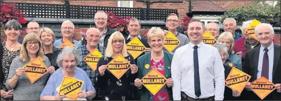  ??  ?? Liberal Democrats in Hinckley and Bosworth have selected local councillor Michael Mullaney to be their parliament­ary candidate