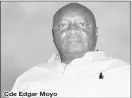  ??  ?? Cde Edgar Moyo