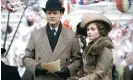  ?? Photograph: The Weinstein Company/Allstar ?? Colin Firth and Helena Bonham Carter in the 2010 film The King’s Speech.