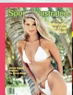  ??  ?? White hot: Christie graced d the cover of the SportIllus­trated ated swimsuit issue three years in a row.