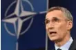  ??  ?? Trump says he knew nothing about NATO when calling it obsolete.