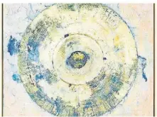  ?? FOTO: BERND CASPAR DIETRICH ?? „Opal 1“heißt das Kunstwerk des Schermbeck­er Künstlers Bernd Caspar Dietrich, das bei Christie‘s versteiger­t wird.