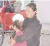  ?? ?? ■ Carmen López, madre de siete menores, pidió ayuda para sus hijos.