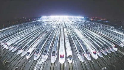  ??  ?? 中国高铁是走向世界的­自主品牌新华社图