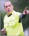  ??  ?? Lachie Wood has been selected to referee this year’s Camanachd Cup final.