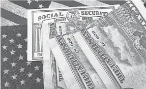  ?? NETWORK SUSAN TOMPOR/ USA TODAY ?? On average, a retiree could see an extra $ 150 a month – if there’s a 9% cost of living adjustment to Social Security for 2023 – on top of current benefits at $ 1,656 a month. That would be an additional $ 1,800 a year.