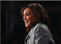  ?? NICHOLAS KAMM — GETTY IMAGES ?? Although Kamala Harris was by far the most prominent defection, she was the 14th Democratic candidate to throw in the towel.