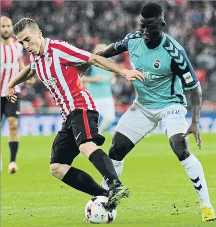  ?? FOTO: AIOL ?? La pasada temporada El Athletic se enfrentó al Racing en la primera eliminator­ia de Copa del curso 2016-17