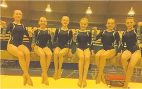  ??  ?? Level Six (left to right) Macy Wilson, Anna Keogh, Lily-Ann Dickson, Leah Donaldson and Keedie Murphy