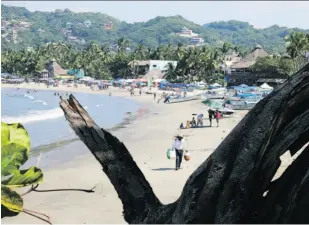  ?? PHOTOS: NEIL KYLE ?? It’s less than a five-minute walk from the town centre to the beach in Sayulita on Mexico’s Pacific coast.