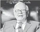  ??  ?? Warren Buffett gave an upbeat view of the U.S. in his essay for “Time” magazine’s Jan. 5 issue. AP FILE PHOTO