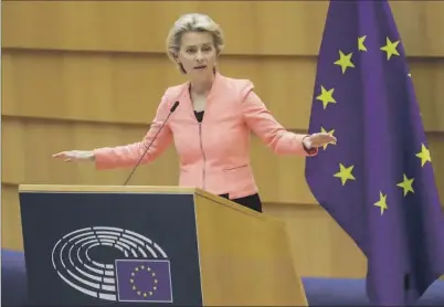  ?? EFE ?? La presidenta de la Comisión Europea, Ursula von der Leyen.