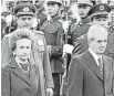  ?? Photo: REUTERS ?? Before the fall: Nicolae Ceausescu and wife Elena attend a ceremony in Beijing in 1988.