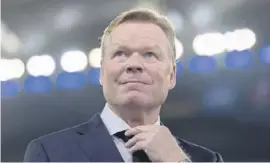  ?? Foto: dpa ?? Koeman soll nach Barcelona zurückkehr­en.