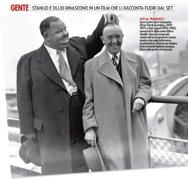 Un Film Fa Rivivere Stanlio E Ollio Pressreader