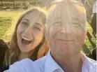  ??  ?? Mark Margolis, with daughter Sophie, owns Rainbow Symphony, a specialty optics business that sold tens of millions of glasses in anticipati­on of Monday’s eclipse.
| PROVIDED PHOTO