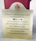  ??  ?? La targa voluta dai commercian­ti del mercato di San Lorenzo che sarà affissa il 30 gennaio A sinistra Niccolò Ciatti