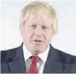  ?? Boris Johnson ?? Foreign Minister