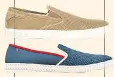  ??  ?? Tod’s perforated slip-on trainers, £260 matchesfas­hion.
com Grand Bleu shoes, £43, rivieras-shoes.com