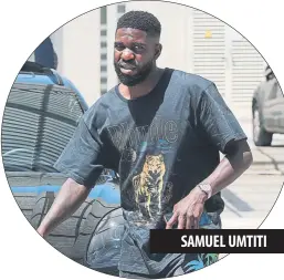  ??  ?? SAMUEL UMTITI