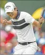  ?? GETTY IMAGES ?? Danny Lee earned his first PGA Tour victory Sunday, winning a four-man playoff at the Greenbrier Classic.